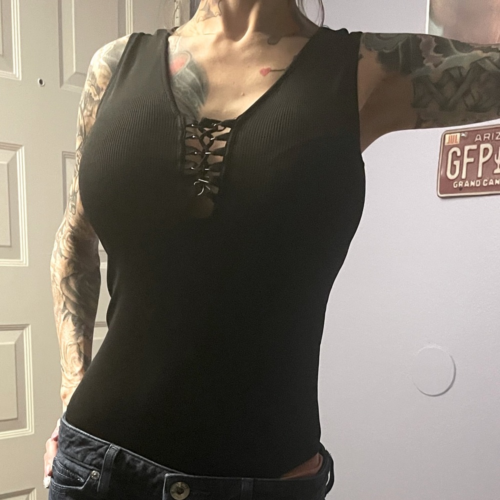 G by Guess black bodysuit 🔥